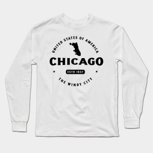 Chicago Urban Gust Long Sleeve T-Shirt